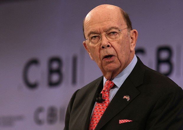 US Secretary of Commerce, Wilbur Ross addresses delegates at the annual Confederation of British Industry (CBI) conference in east London, on November 6, 2017.
