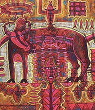 “Fifth Element” Ixrael-Montes-TORO-Mixed Media