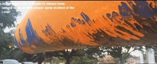 Judge orders city of Mobile to release body camera video of 2016 pepper spray incident at the Loop.