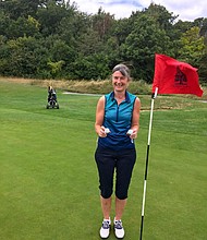 Amateur Ali Gibb enjoyed a trip to the golf course that Tiger Woods could only dream off earlier this week, hitting three hole-in-ones on the same day.
