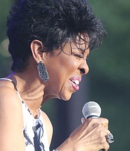 The 9th Annual Richmond Jazz Festival at Maymont last weekend. On Saturday, Gladys Knight shows the crowd that she still has it.