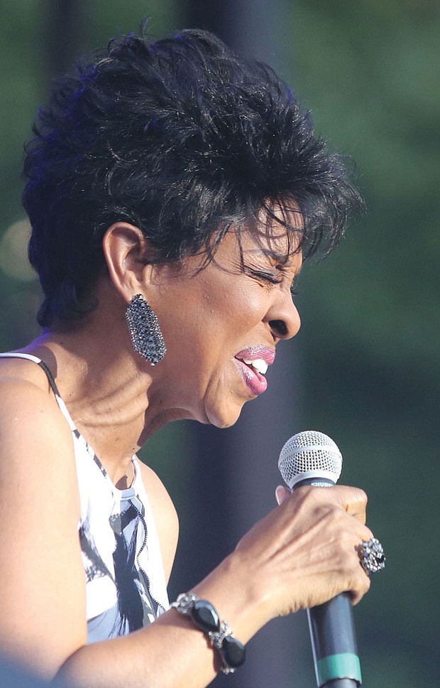 The 9th Annual Richmond Jazz Festival at Maymont last weekend. On Saturday, Gladys Knight shows the crowd that she still has it.