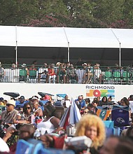 The 9th Annual Richmond Jazz Festival at Maymont last weekend. Thousands of people rocked to the sounds of jazz, rhythm and blues and funk Saturday and early Sunday until a summer storm blew through around 5 p.m., causing the evening performances to be canceled. People enjoyed music coming from three stages at the venue in Richmond’s West End.