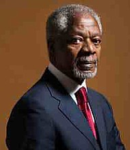
Kofi Annan (David Levene for the Guardian)