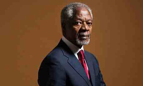 
Kofi Annan (David Levene for the Guardian)