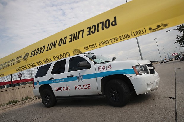 This weekend in Chicago at least 58 people were shot between Friday afternoon and late Sunday night, according to the Chicago Police Major Incident Notification System. 