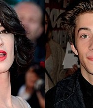 Actress and filmmaker Asia Argento and actor and musician Jimmy Bennett
