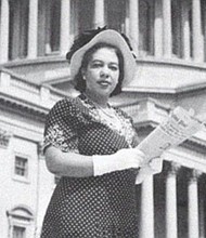 White House correspondent Alice Allison Dunnigan (photo via Wikipedia)