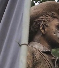 Protesters on Monday night toppled the controversial "Silent Sam" statue on the campus of the University of North Carolina at Chapel Hill.