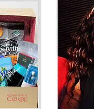 The Freshman Fun Box and founder of the company, Peachi Williams