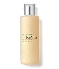 RéVive Gel Cleanser ($75)
A gentle purifying wash that cleanses skin, leaving it refreshed and smooth.
Cucumber Fruit Extract creates a gel cleanser that cleans the day away while purifying skin with essential nutrients. The deep cleansing formula invigorates skin while sweeping away excess oil, impurities and makeup.