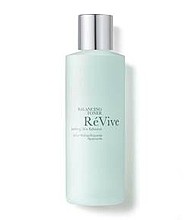 RéVive Balancing Toner ($65)
A soothing skin refresher that prepares skin for the ultimate benefits of a RéVive treatment regimen.
Chamomile Flower Extract creates a refreshing toner that cleanses skin while restoring skin’s healthy pH level.