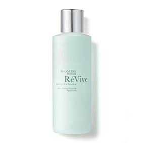 RéVive Balancing Toner ($65)
A soothing skin refresher that prepares skin for the ultimate benefits of a RéVive treatment regimen.
 
Chamomile Flower Extract creates a refreshing toner that cleanses skin while restoring skin’s healthy pH level.