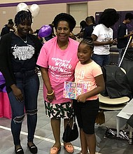Congresswoman Lee at the 1st Annual Student Appreciation Day Back-to-School event 