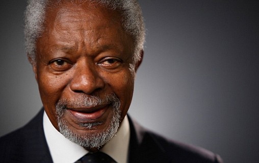 Former U.N. Secretary-General and Nobel Peace Prize laureate Kofi Annan died on Saturday, Aug. 18, 2018, his foundation said, after ...