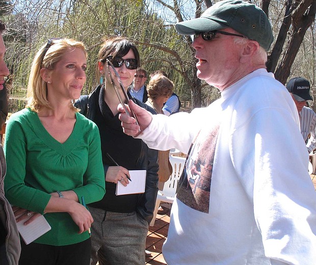 CNN's Dana Bash talks about covering John McCain.