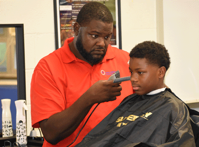 School Gets On Site Barbershop And Beauty Salon The