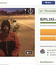 GoFundMe said it is working with law enforcement to ensure a homeless man receives all of the nearly $400,000 raised on his behalf, though his attorney says he's learned there may be nothing left after earlier disbursements.