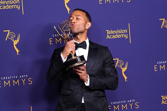 John Legend made history twice over the weekend. The singer-actor won an Emmy at the Creative Arts Emmy Awards on …