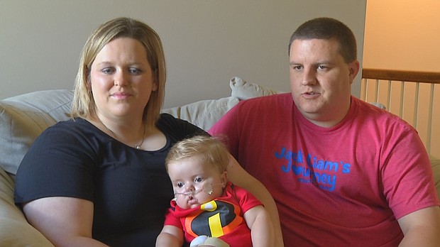  A baby boy has just become the youngest person to undergo a heart and lung transplant in a decade and he lives right here in Kansas City.