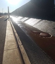 Residents who live in Naco, Arizona, near the border point of entry, are being asked by Cochise County to prepare to leave their homes Sunday morning, after a leak of raw sewage.