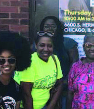 The Annual Jobs on the Block hiring event was recently held in Englewood at 6600 S. Hermitage Ave. Photo Credit: Cherice Price