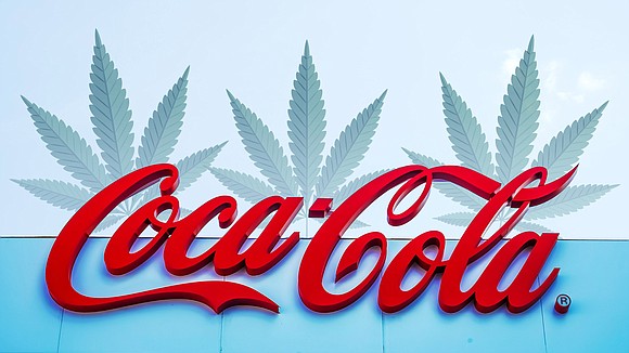 Coca-Cola is considering a move into the growing market for cannabis-infused drinks.