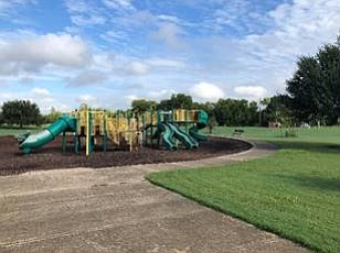 The “Show Me City” won a competitive KaBOOM! playground grant funded through Blue Cross and Blue Shield of Texas; the award will be used to rebuild the children’s recreation area shown above at Roane Park.