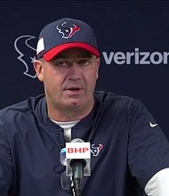 Houston Texans head coach Bill O’Brien