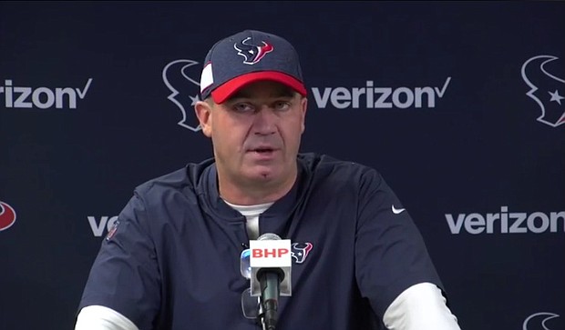 Houston Texans head coach Bill O’Brien