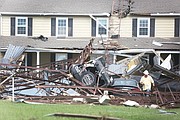 A 60-year-old man was killed in the Old Dominion Floor Co. building near Hull Street Road and Speeks Drive when the building collapsed during the tornado.