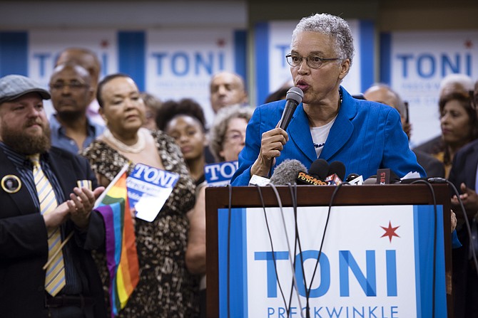 Cook County Board President, Toni Preckwinkle (pictured), recently announced that she would be joining the race for Mayor of Chicago. Photo Credit: Daniel X. O’Neil
