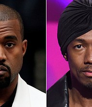 Kanye West has a message for Nick Cannon, Drake and Tyson Beckford: Keep my wife's name out of your mouths.