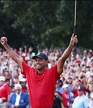 Tiger Woods is back on top