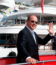 Prince Albert II of Monaco is a regular at the Monaco Yacht Show.