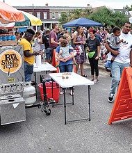 STAY RVA Fest: Hundreds of people enjoy food, music and festivities at the first STAY RVA Fest, a block party held last Saturday in South Side to celebrate Richmond students, teachers and good things about Richmond Public Schools. (Sandra Sellars/Richmond Free Press)