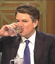 "Saturday Night Live" kicked off its season premiere Saturday with a sketch about this week's hearing of US Supreme Court nominee Brett Kavanaugh with Kavanaugh being played by Matt Damon.