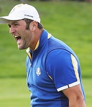 Europe defeated the US 17 1/2 -10 1/2   in the 2018 Ryder Cup.