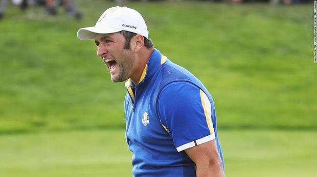 Europe defeated the US 17 1/2 -10 1/2   in the 2018 Ryder Cup.