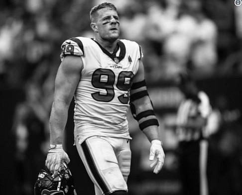 As he answered questions at his post-game press conference, J.J. Watt looked exhausted. The Texans had secured a physically and …