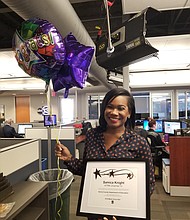 Channel 13 KTRK reporter Samica Knight