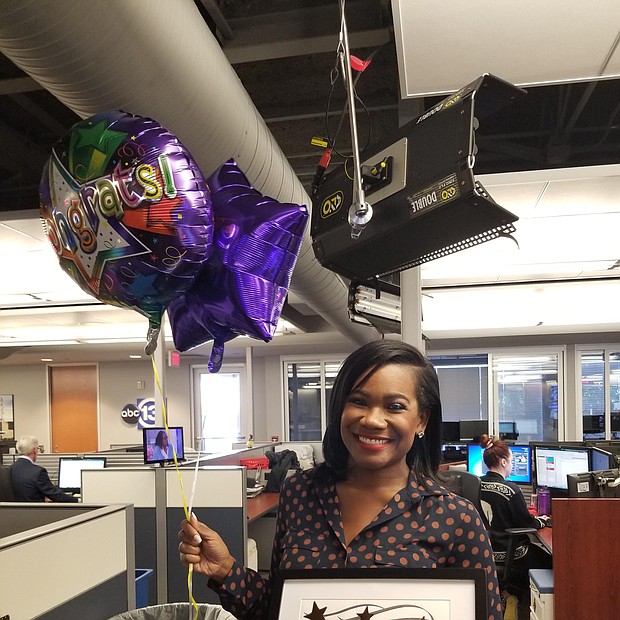 Channel 13 KTRK reporter Samica Knight