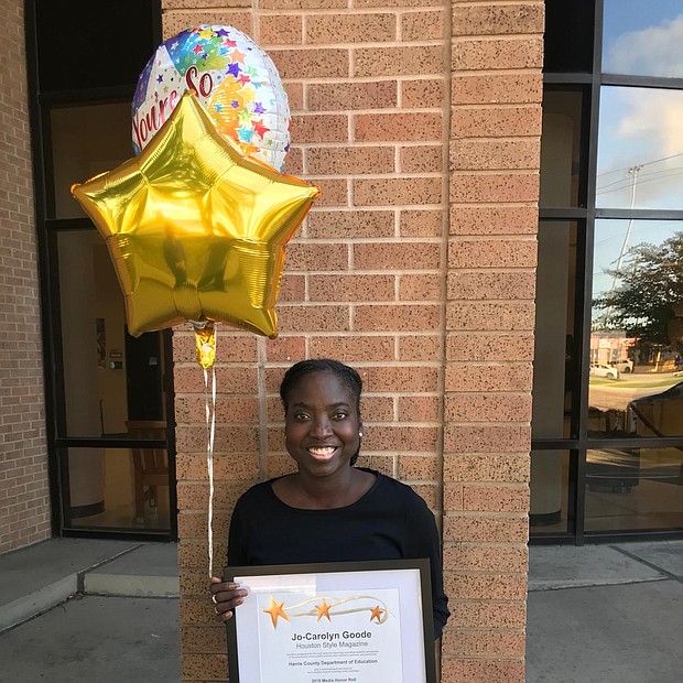 Houston Style Magazine managing editor Jo-Carolyn Goode