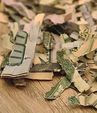 The mystery of more than $1,000 that disappeared from a Utah family was solved when they discovered the money in pieces in the home's shredder, and found the culprit was their 2-year-old son.