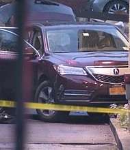 Police in New York are investigating a possible mob hit.