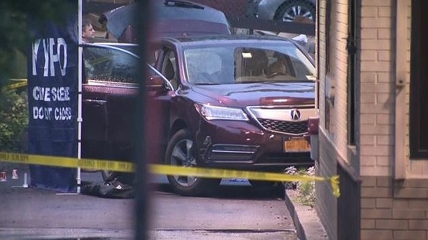 Police in New York are investigating a possible mob hit.