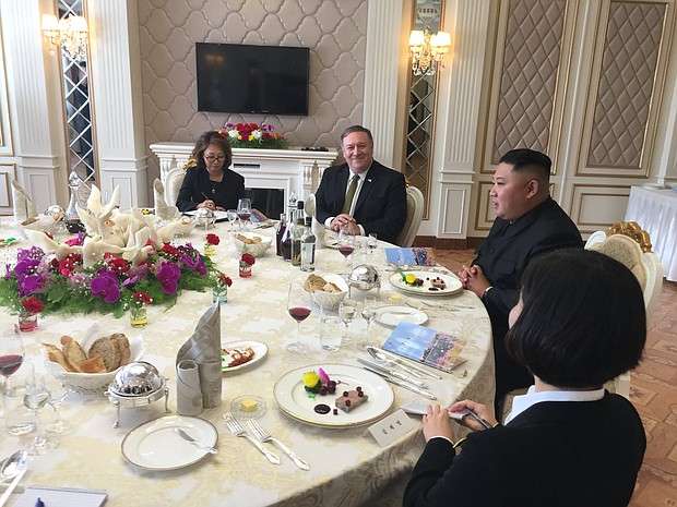 Secretary of State Pompeo meets with Kim Jong Un in North Korea