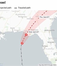 If it makes landfall as a Category 4, it'll be the strongest hurricane to hit the Florida Panhandle in recorded history, CNN meteorologist Michael Guy said. It would also be the strongest storm in terms of wind speed to make landfall in the country this year.