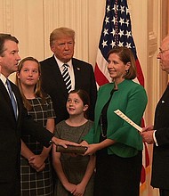 The American Bar Association will no longer review its "well qualified" rating of Justice Brett Kavanaugh now that the Senate confirmed him, an ABA official told CNN Monday.