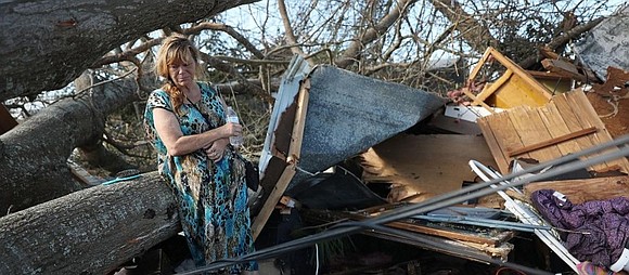 Some residents trapped in the aftermath of Hurricane Michael sent out a satellite SOS. Lucky for them, their family got …